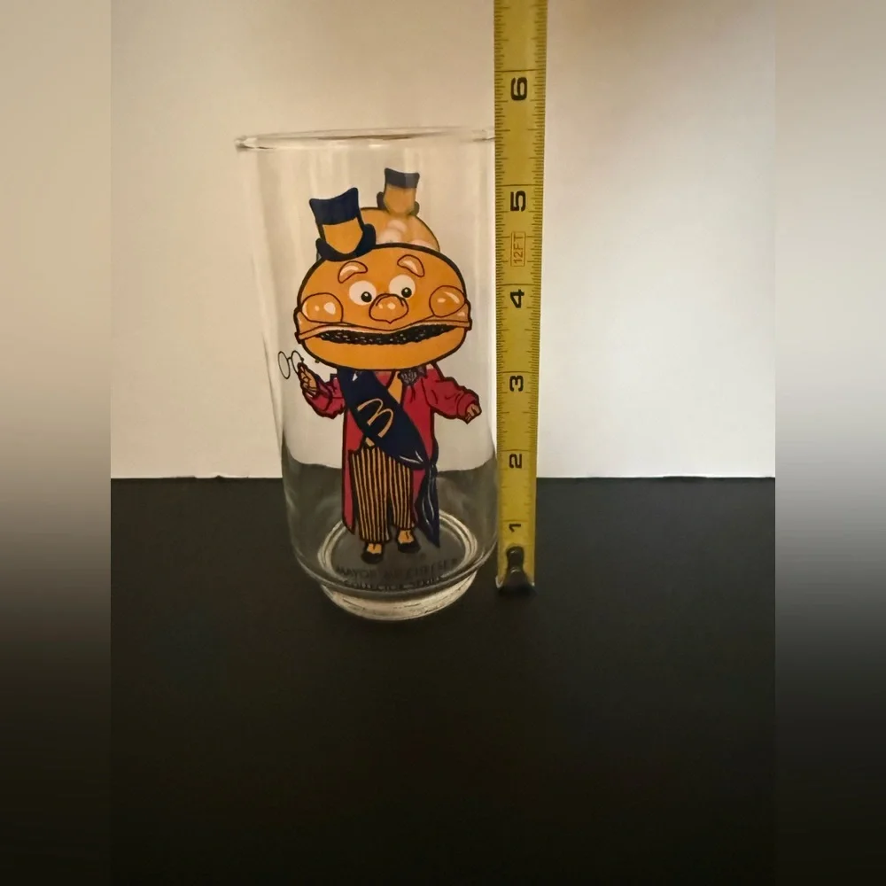 McDonald’s Collector Series glass 1970’s - Mayor McCheese